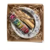 Prezent: Muszla Abalone duża + Palo Santo + Biała szałwia z kwiatami