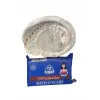 Naturalna Mydelniczka PIĘKNA Muszla Abalone 13-14 cm + Mydło szare MILO