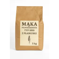 Mąka pełnoziarnista z płaskurki TYP 1850 5kg 5000 g