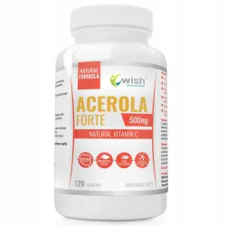 ACEROLA FORTE 500mg Suplement diety Wish Pharmaceutical 120 tabl witamina C