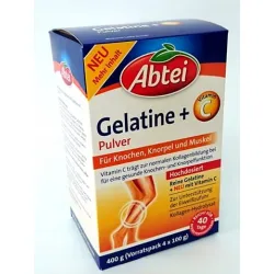 3 x Abtei Gelatine żelatyna w proszku Wit. C 400g (800g)