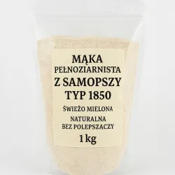 Mąka z samopszy pełnoziarnista 1850 1kg 1000 g