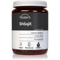MUMIO SHILAJIT AŁTAJSKIE 400 mg Ekstrakt Kwasy humusowe Adaptogen Vege 60k