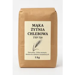 Mąka żytnia chlebowa TYP 720 5kg 5000 g