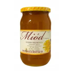 Miód naturalny mniszkowy 1kg