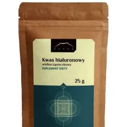 Nanga Kwas hialuronowy wielkocząsteczkowy 25 g proszek + łyżeczka GRATIS