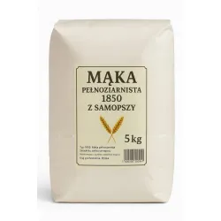 Mąka z samopszy pełnoziarnista 1850 5kg 5000 g