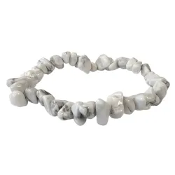 Bransoletka Howlite 5-8mm 18cm