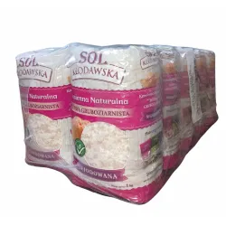 10 x Sól kamienna kłodawska różowa gruboziarnista 1kg NIEJODOWANA (10kg)