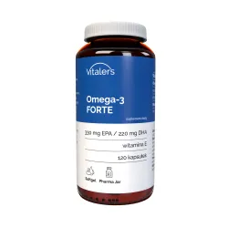 Vitaler's Omega 3 FORTE 1000 mg, 330 EPA / 220 DHA + witamina E, 120 kapsułek