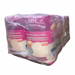 10 x Sól kamienna kłodawska różowa drobnoziarnista 1kg NIEJODOWANA (10 kg)