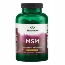 MSM Swanson TruFlex Ultra 1500 mg, 120 tabletek MSM Swanson TruFlex Ultra 1500 mg, 120 tabletek
