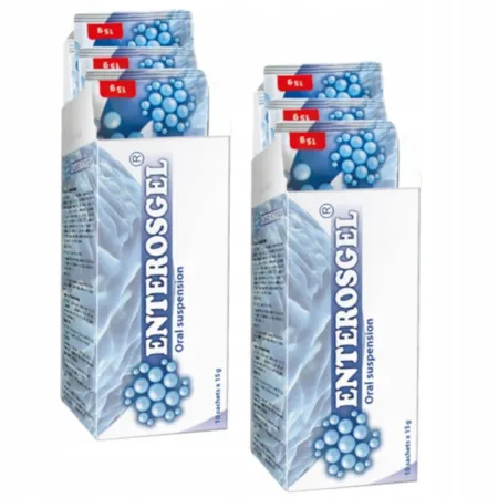 Enterosgel 10 saszetek x 15 g – wyrób medyczny