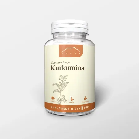 Kurkumina 500mg Nanga kapsułki 100 szt. Kadzidłowiec