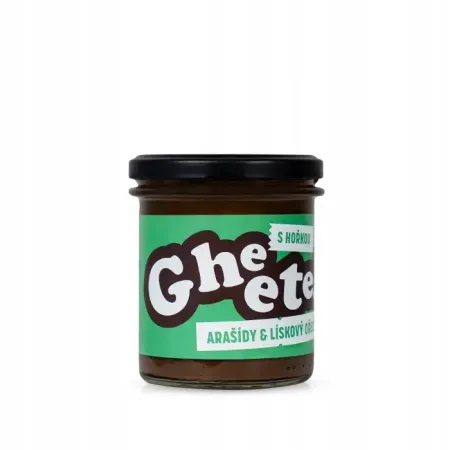 Gheetella - Krem z masła Ghee, orzechów ziemnych i laskowych 320ml