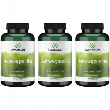 Swanson Ashwagandha, 100 kapsułek