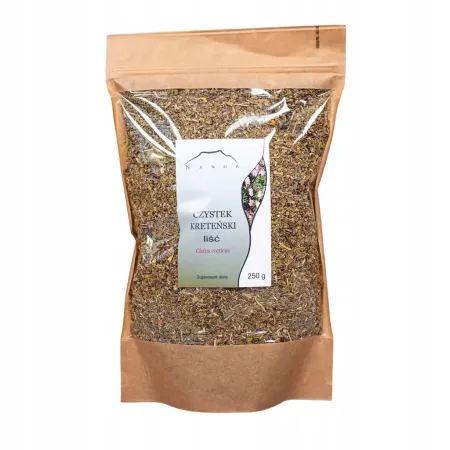 Czystek kreteński liść ciety 250g (Cistus Creticus) NANGA
