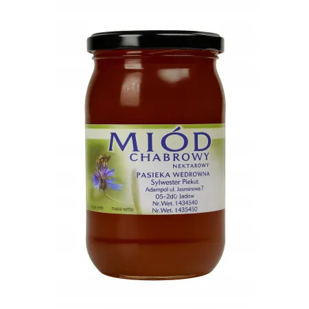 Miód naturalny Chabrowy 1kg