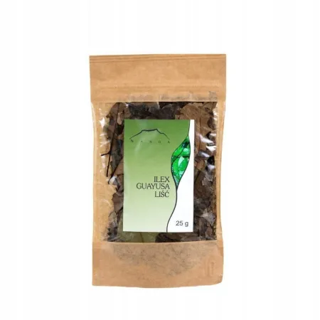 Ilex guayusa Nanga liść 25 g – do użytku zewnętrznego