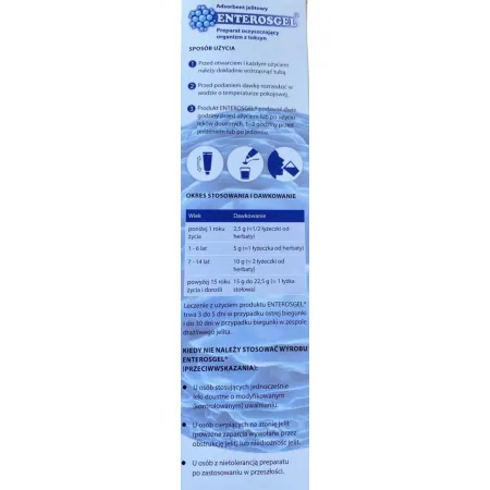3 x Enterosgel 225 g – wyrób medyczny