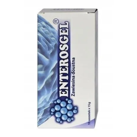 Enterosgel 10 saszetek x 15 g – wyrób medyczny