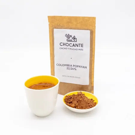 Naturalne kakao ceremonialne w proszku Colombia Popayan 100g
