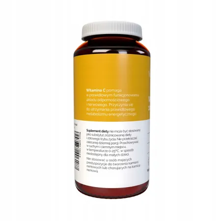 Vitaler's Witamina C 1000 mg 120 kapsułek w szklanym opakowaniu