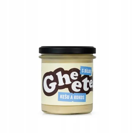 Gheetella - Krem z masła Ghee, orzechów nerkowca i kokosu 320ml