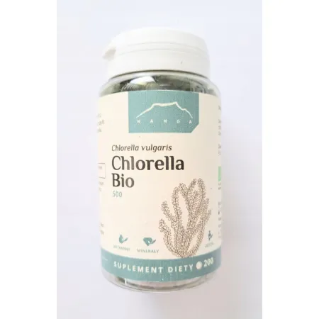 Chlorella BIO 500mg Nanga tabletki 200 szt.