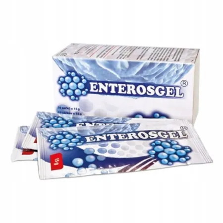 Enterosgel 10 saszetek x 15 g – wyrób medyczny